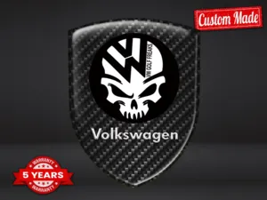 VW Impresión Parachoques Profesional Derrape Minimalista